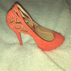 Naples Orange heel